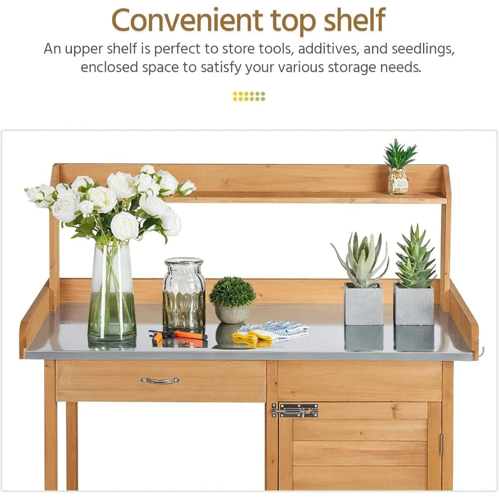 Outdoor Garden Potting Bench