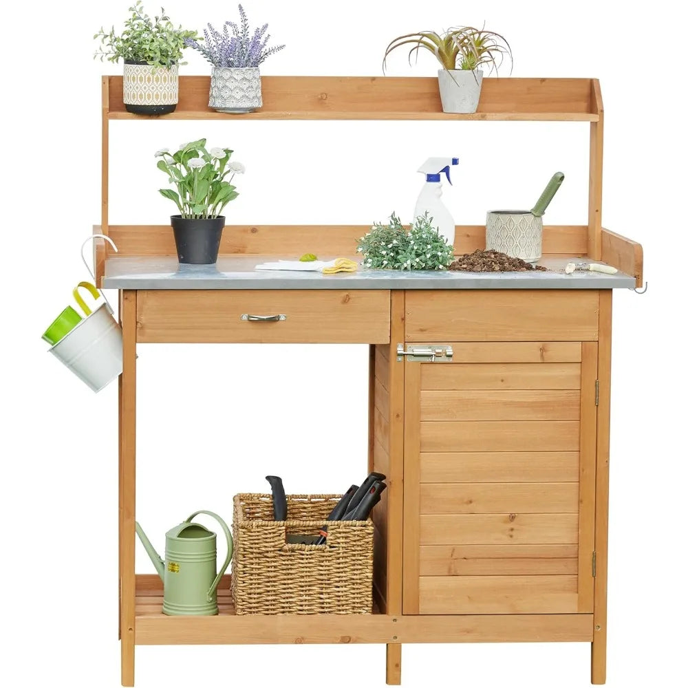 Outdoor Garden Potting Bench