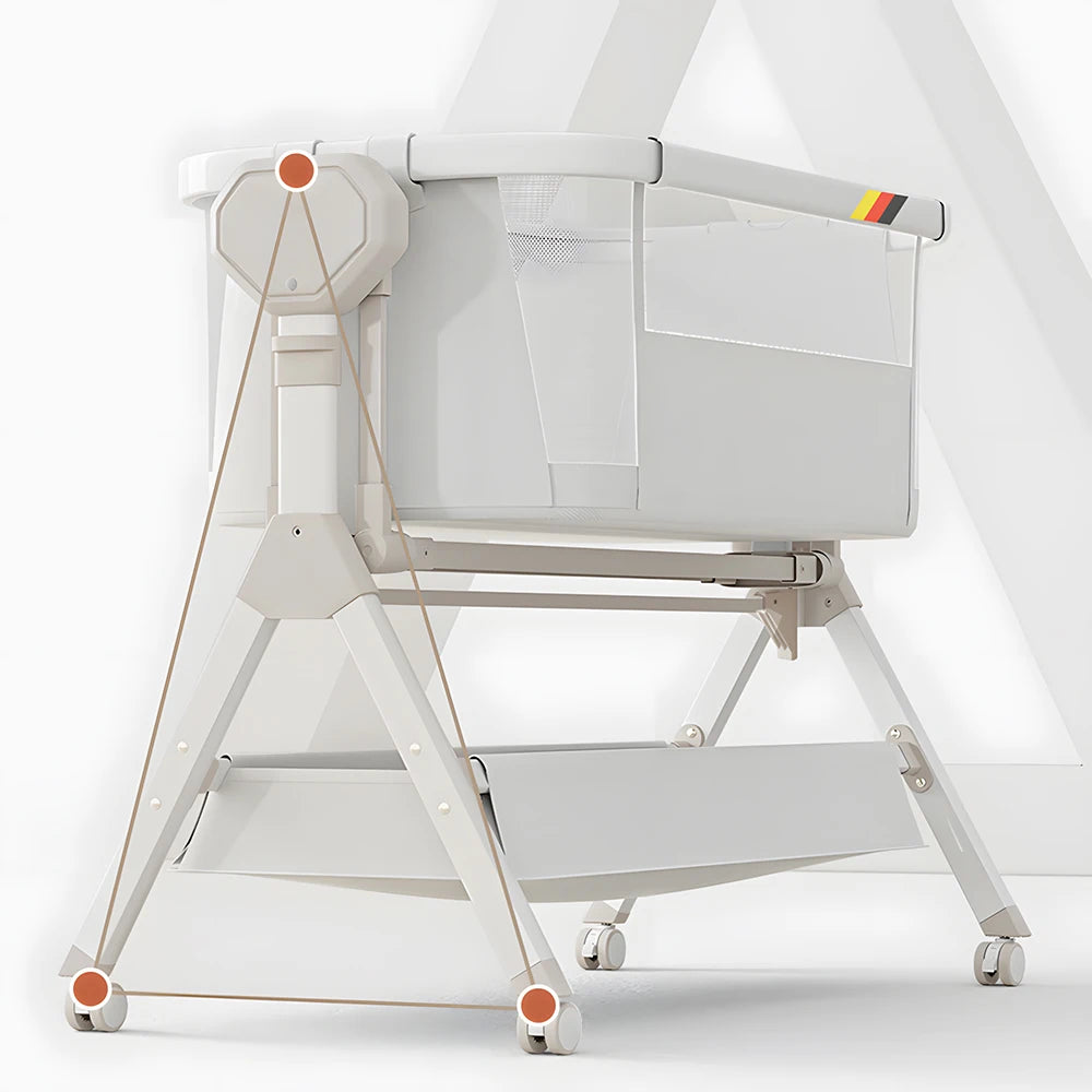 Rocking Newborn/Infant/Baby Bassinet/Crib Portable Travel Cradle