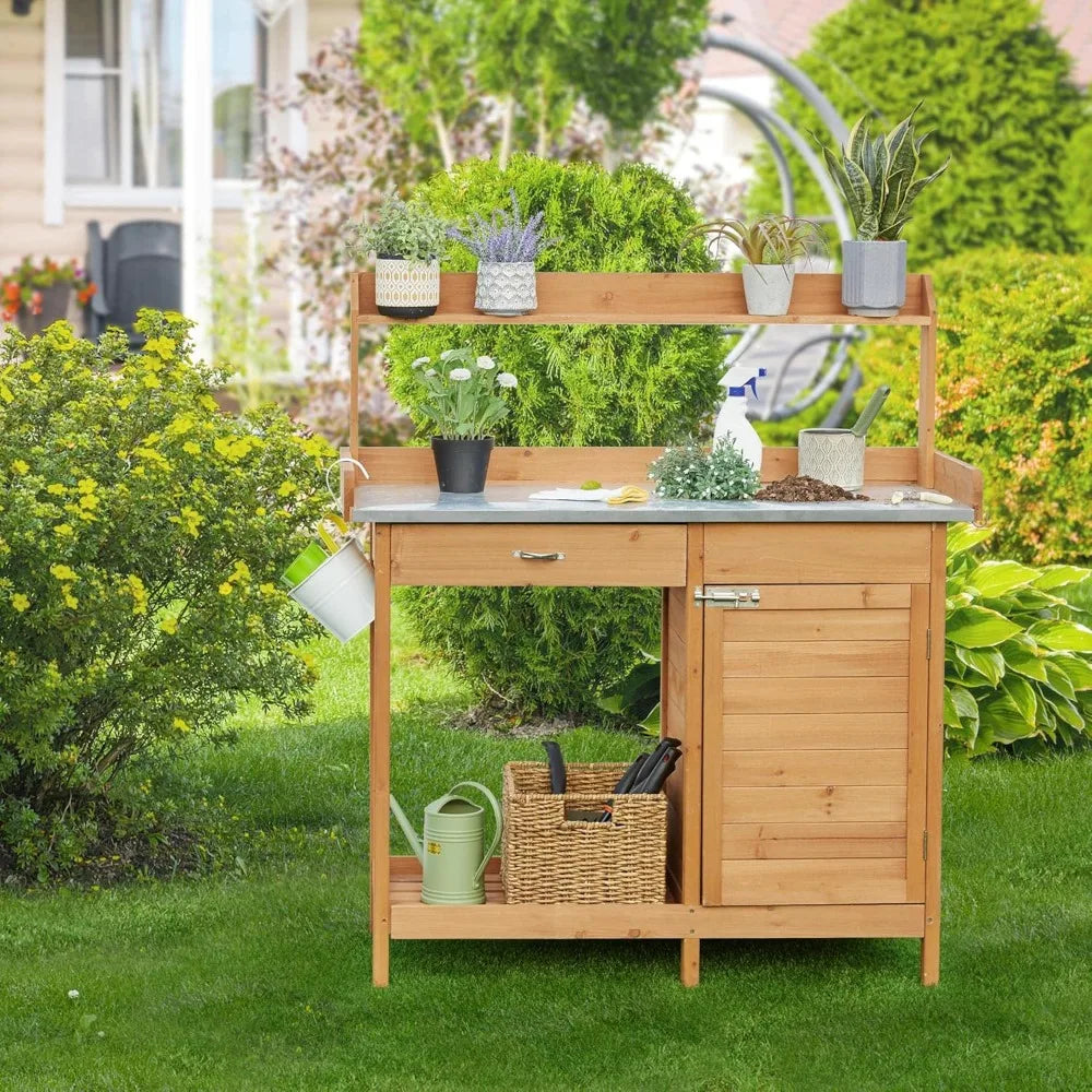 Outdoor Garden Potting Bench