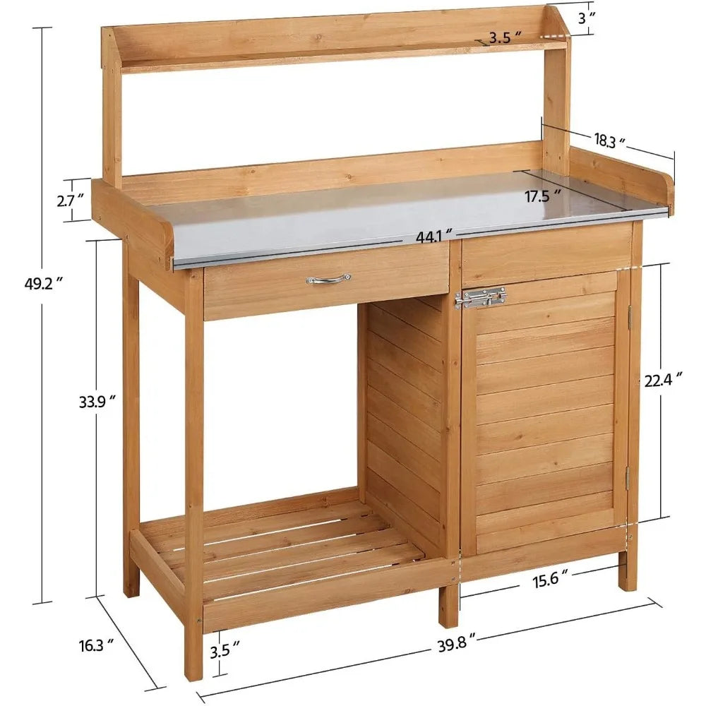 Outdoor Garden Potting Bench