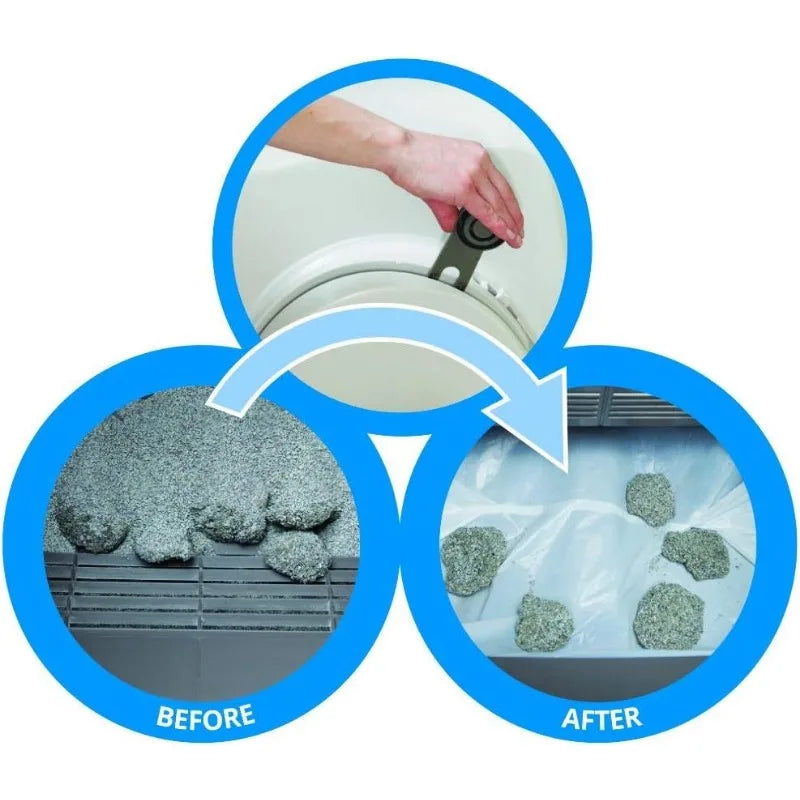 Automatic Sifting Cat Litter Box