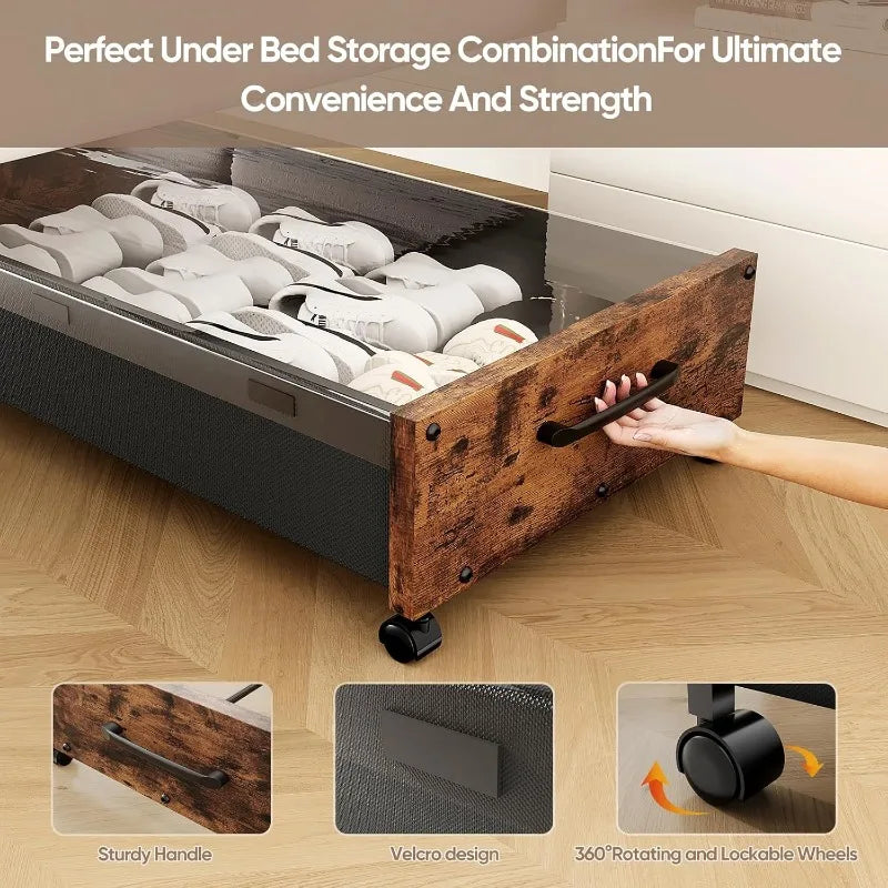 Under Bed Storage/drawers with Wheels