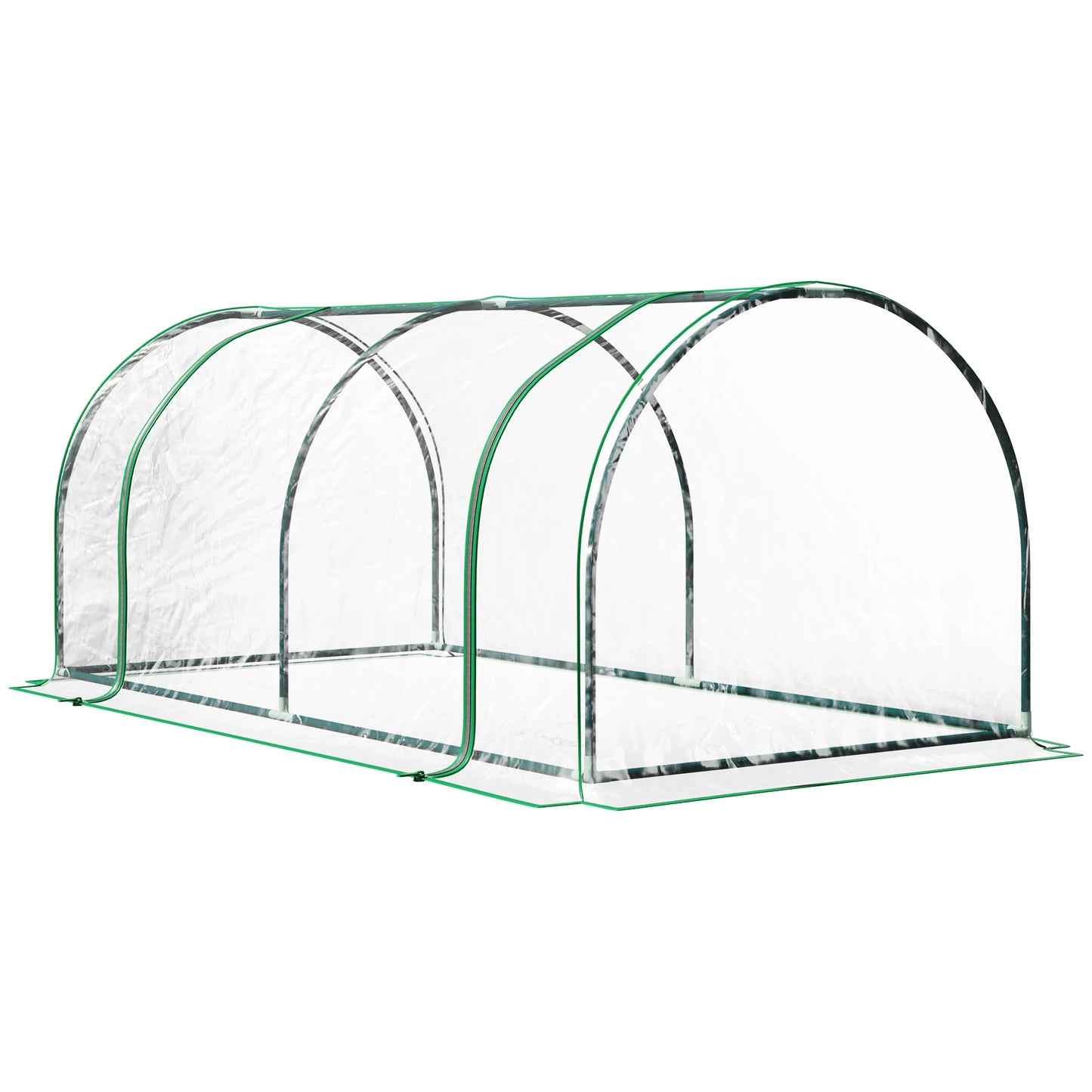 7' X 3' X 2.5' Mini Greenhouse with Roll-Up Zippered Door, UV Waterproof Cover