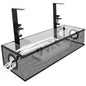 Under Desk Box Tray Wire Management & Cord Organizer
