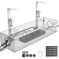 Under Desk Box Tray Wire Management & Cord Organizer