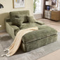 Oversized Chaise Lounge Chair/ Love Seat, Indoor