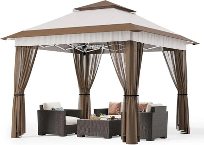 Pop Up Outdoor Gazebo Tent/Canopy with Mosquito Netting