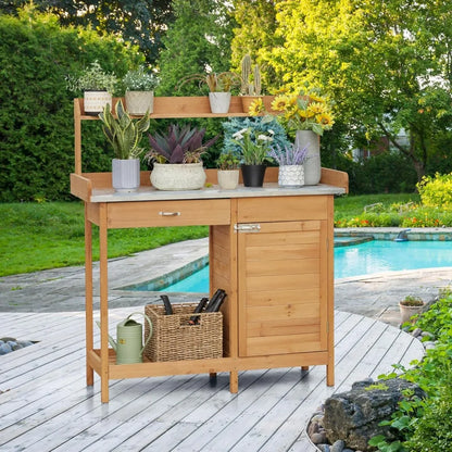 Outdoor Garden Potting Bench