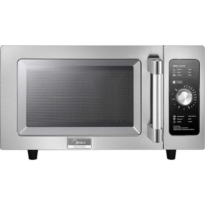 Counter To Microwave Oven with Dial, 1000 W, Stainless Steel.9 Cu Ft