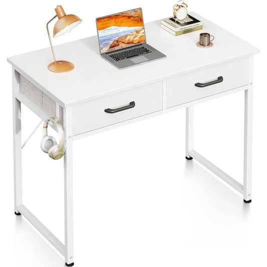 32 Inch Computer Desk with Headphone Hook