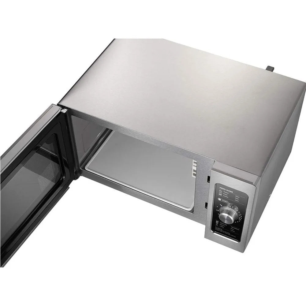 Counter To Microwave Oven with Dial, 1000 W, Stainless Steel.9 Cu Ft