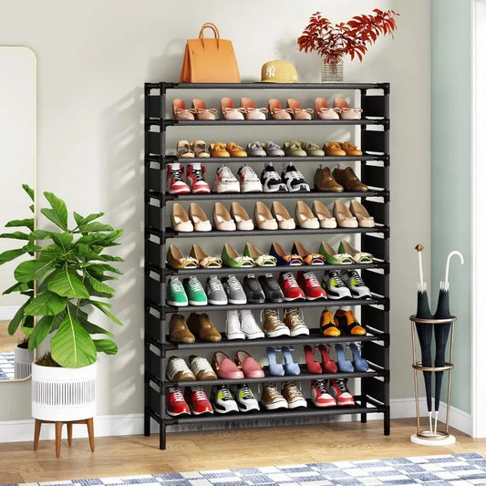 10 Tiers Shoe Rack/Shelf/Organizer for 50 Pairs