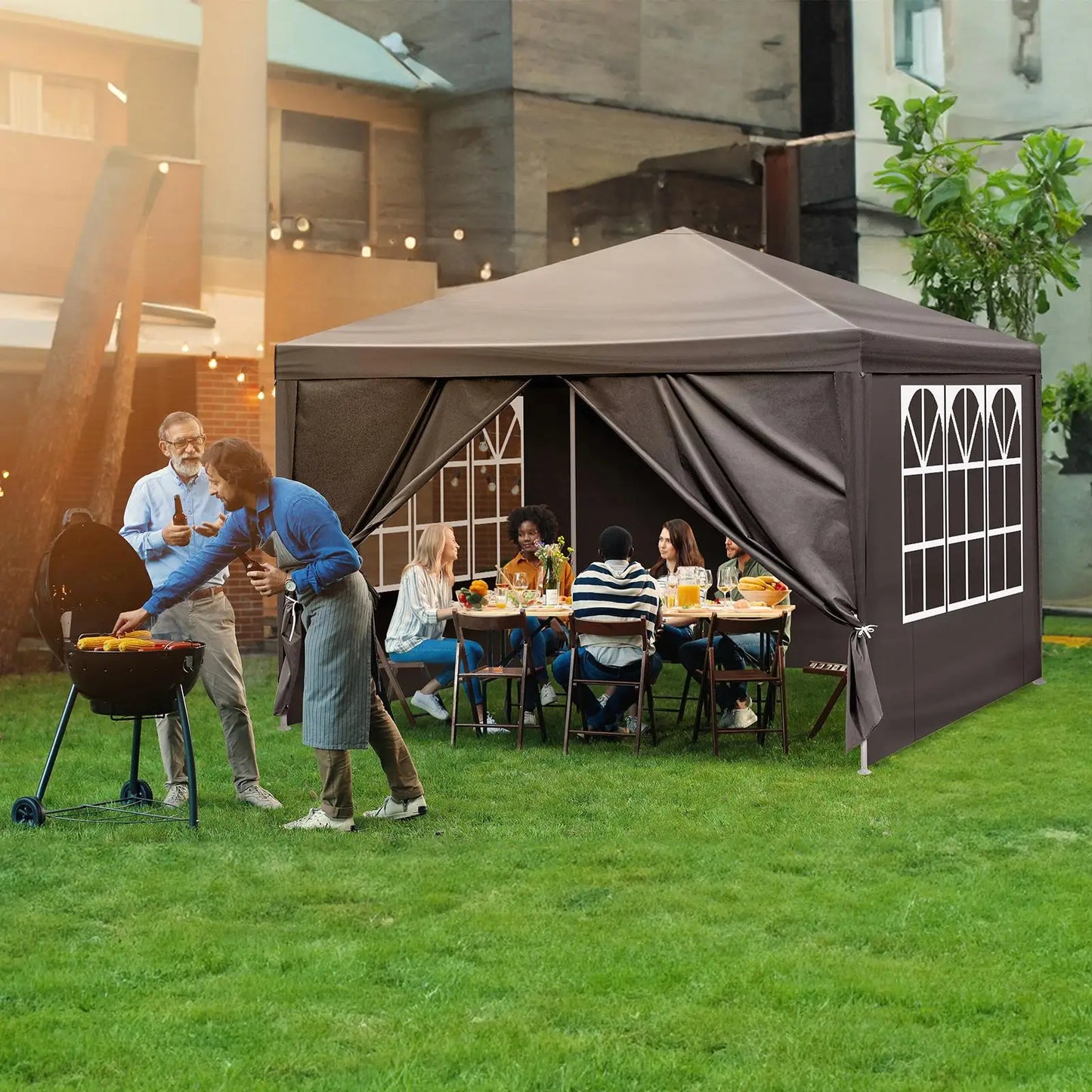 10  x 10 Waterproof Gazebo Canopy Tent