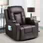 Swivel Recliner/Rocking Chair w/Cup Holders, Heat and Massage