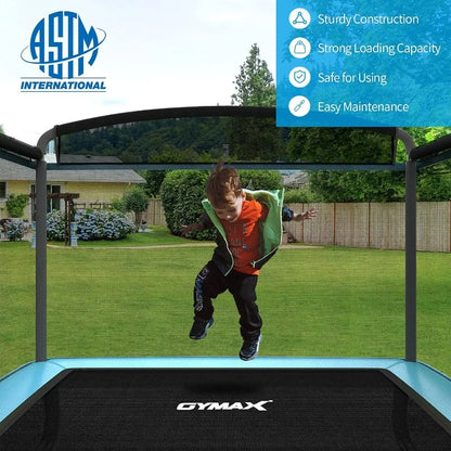 6 Ft Enclosed Trampoline for Kids & Toddlers with Swing