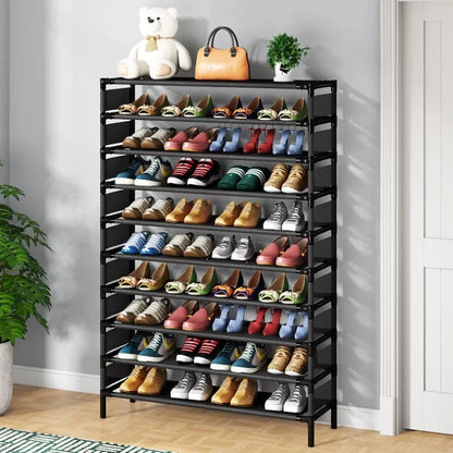 10 Tiers Shoe Rack/Shelf/Organizer for 50 Pairs