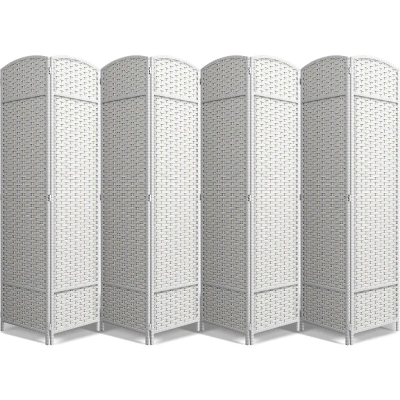 8 Panel Room Divider 6 ft. Tall - Privacy Screen