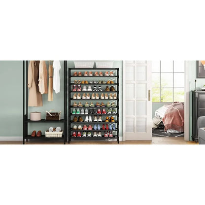 10 Tiers Shoe Rack/Shelf/Organizer for 50 Pairs