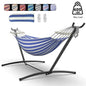 Hammock Bed with Adjustable Stand & Storage Bag, 600lb Capacity