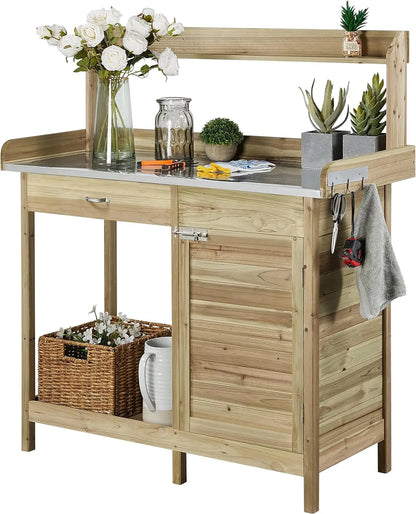 Outdoor Garden Potting Bench
