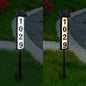1 pc Solar Powered Address Sign Light With Stake