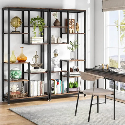 6-Tier Tall Bookshelf Bookcase