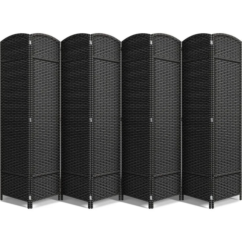 8 Panel Room Divider 6 ft. Tall - Privacy Screen