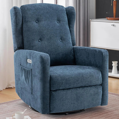 Swivel Rocking Recliner Chair, Electric