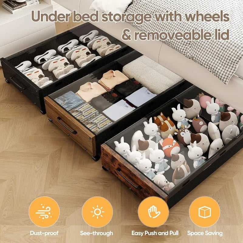 Under Bed Storage/drawers with Wheels