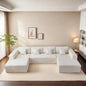 U-Shaped Modular Sectional Sofa/Couches with Plush Cushions