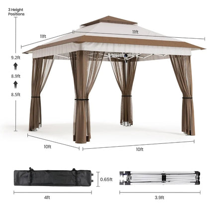 Pop Up Outdoor Gazebo Tent/Canopy with Mosquito Netting