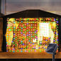 300 LEDs Solar Curtain Outdoor Lights