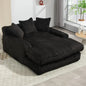 Oversized Chaise Lounge Chair/ Love Seat, Indoor