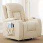 Swivel Recliner/Rocking Chair w/Cup Holders, Heat and Massage