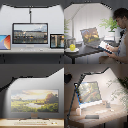 Led Desk Lamp with Clamp, Architect Desk Lamp for Home Office