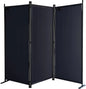 67" W x 65" H Room Divider, 3-Panel Folding Privacy Screen